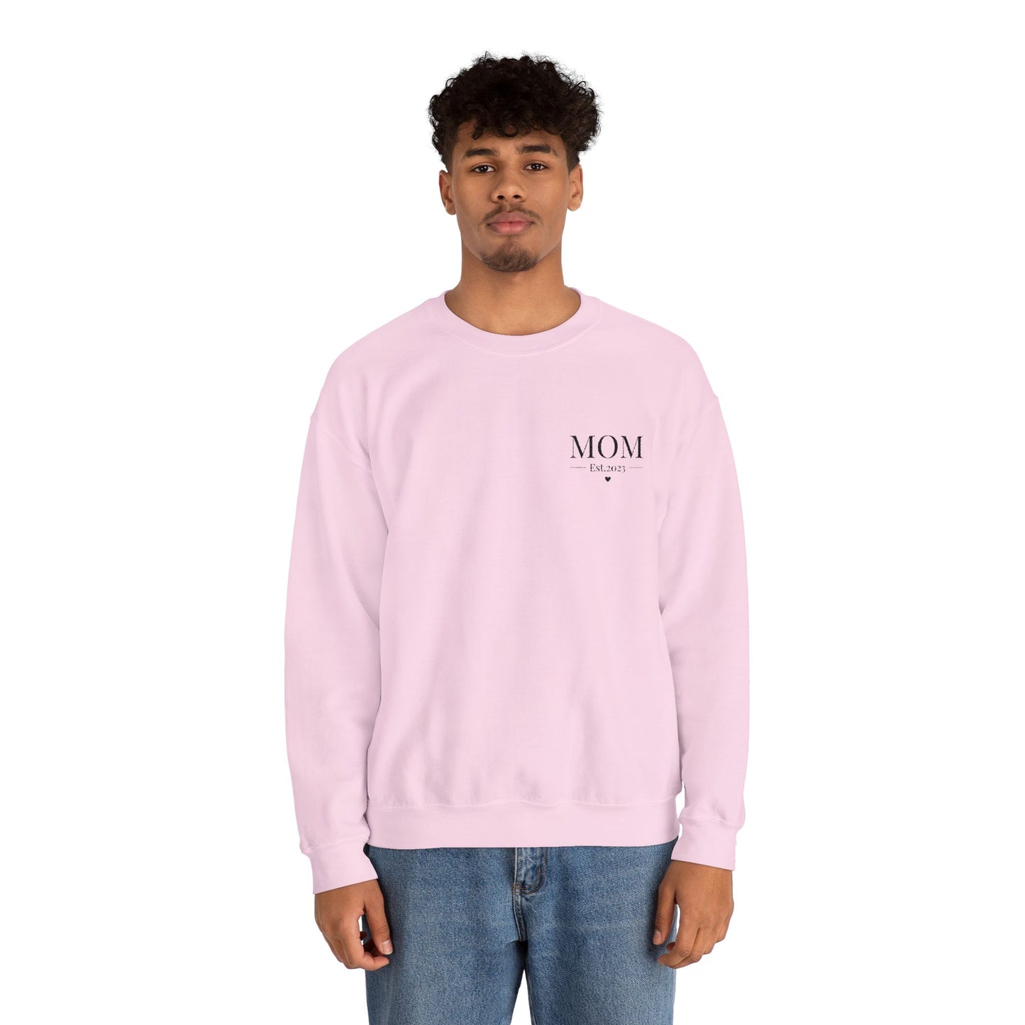 Mom Life Crewneck Sweatshirt - Cozy Unisex Pullover for Mother's Day