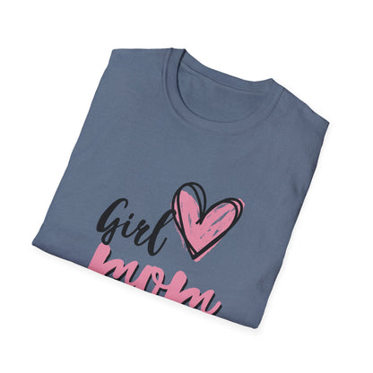 Girl Love Mom T-Shirt | Unisex Softstyle Tee for Mother's Day