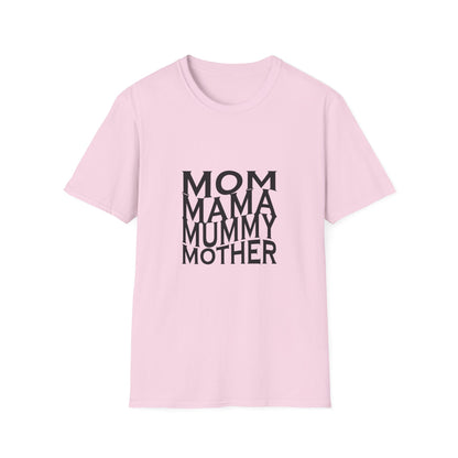 Mom-Inspired Unisex Softstyle T-Shirt | Perfect Gift for Mothers