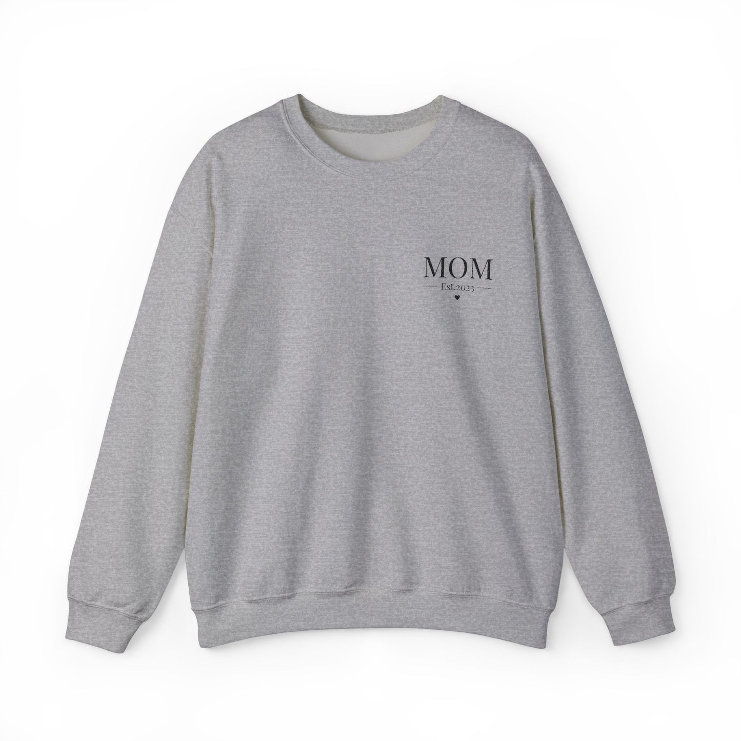 Mom Life Crewneck Sweatshirt - Cozy Unisex Pullover for Mother's Day