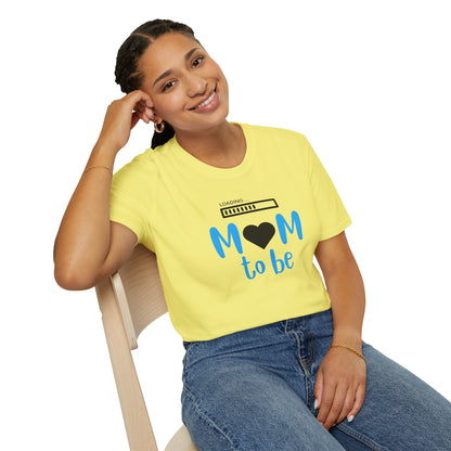 Unisex Softstyle T-Shirt Boy Mom to Be