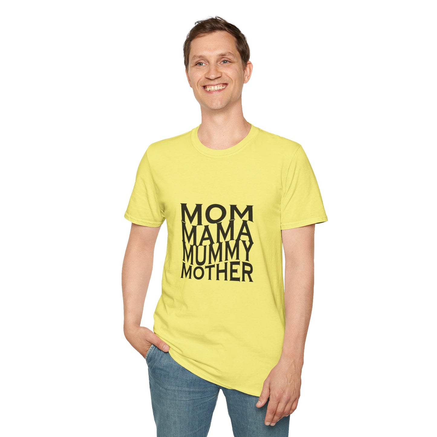 Mom-Inspired Unisex Softstyle T-Shirt | Perfect Gift for Mothers