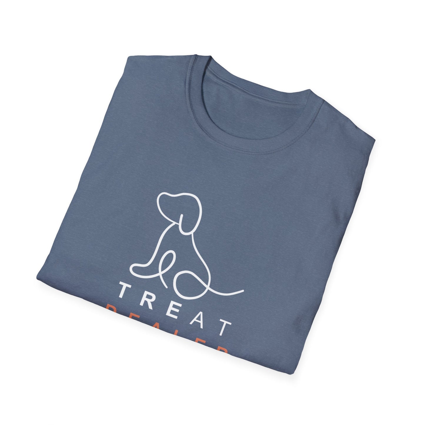 Treat Dealer Dog Lover's Unisex T-Shirt - 'Treat Dealer' Design, Pet Owner Gift, Cute Dog Apparel, Animal Lover Shirt, Dog Mom/Dad Tee, Casual Wear