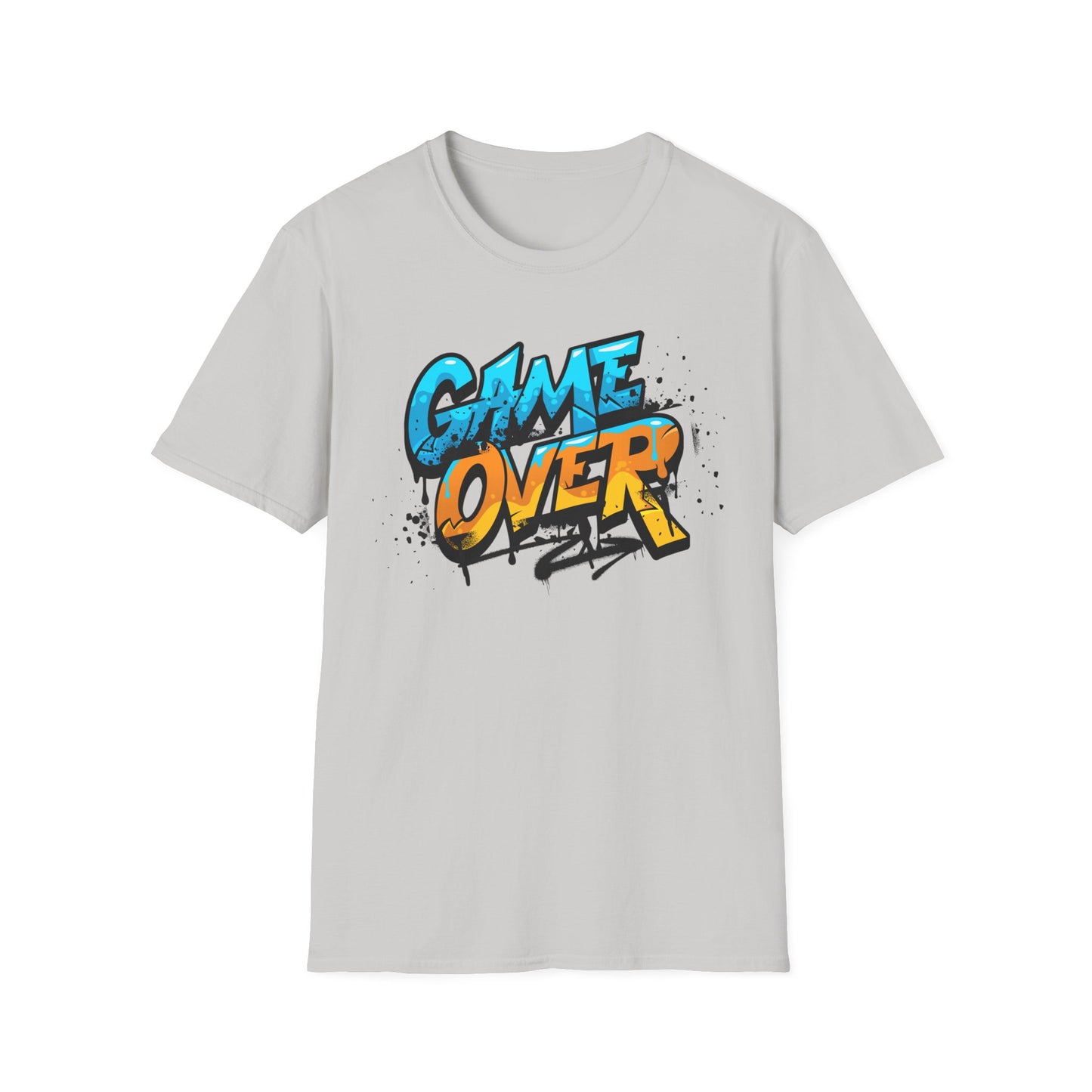 Unisex Softstyle T-Shirt - Gaming Game Over