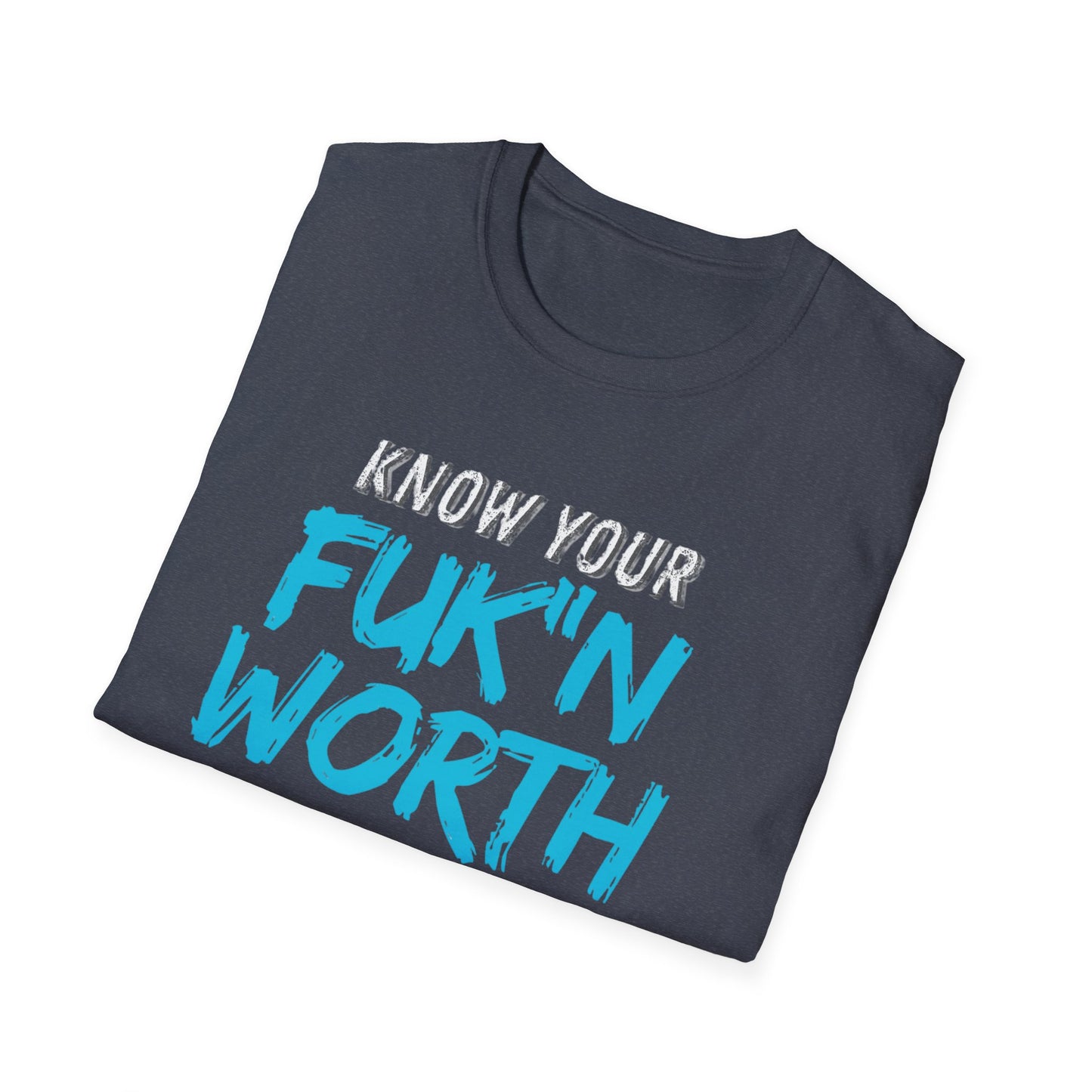 Your Worth Empowering Statement Tee, Know Your Worth Shirt, Inspirational Graphic T-Shirt, Motivational Casual Wear, Gifts for Friends, Unisex [...]