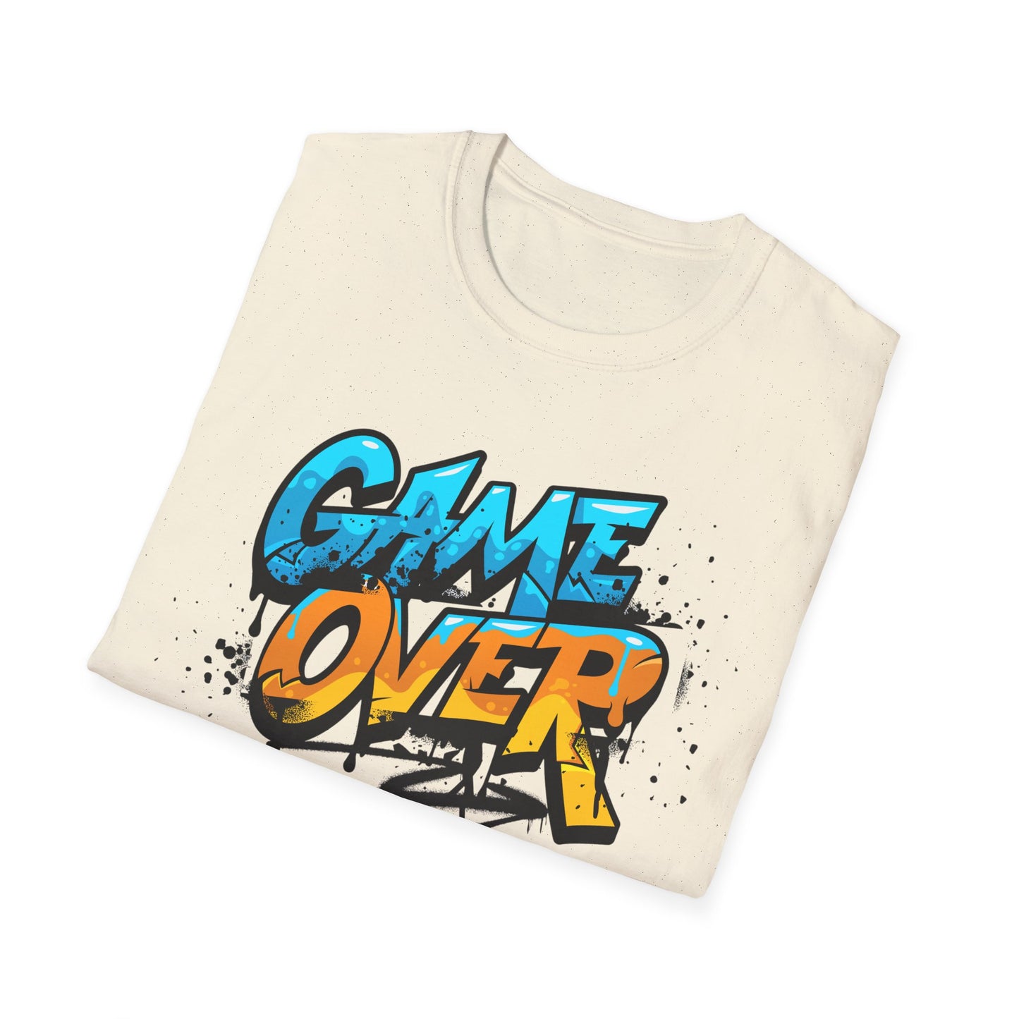 Unisex Softstyle T-Shirt - Gaming Game Over