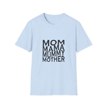 Mom-Inspired Unisex Softstyle T-Shirt | Perfect Gift for Mothers