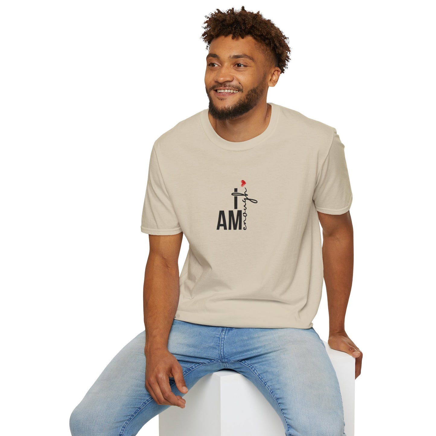 Unisex Softstyle T-Shirt I am enough