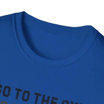 Go to the Gym Motivation Unisex T-Shirt, Workout Tee, Fitness Apparel, Exercise Shirt, Gift for Gym Lovers, Casual Wear