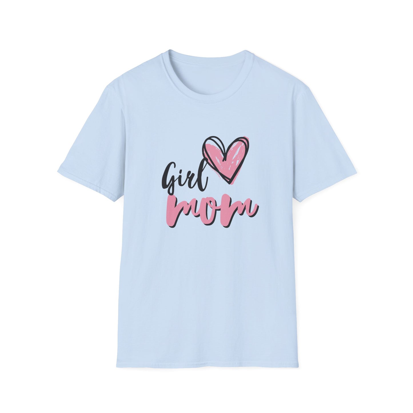 Girl Love Mom T-Shirt | Unisex Softstyle Tee for Mother's Day
