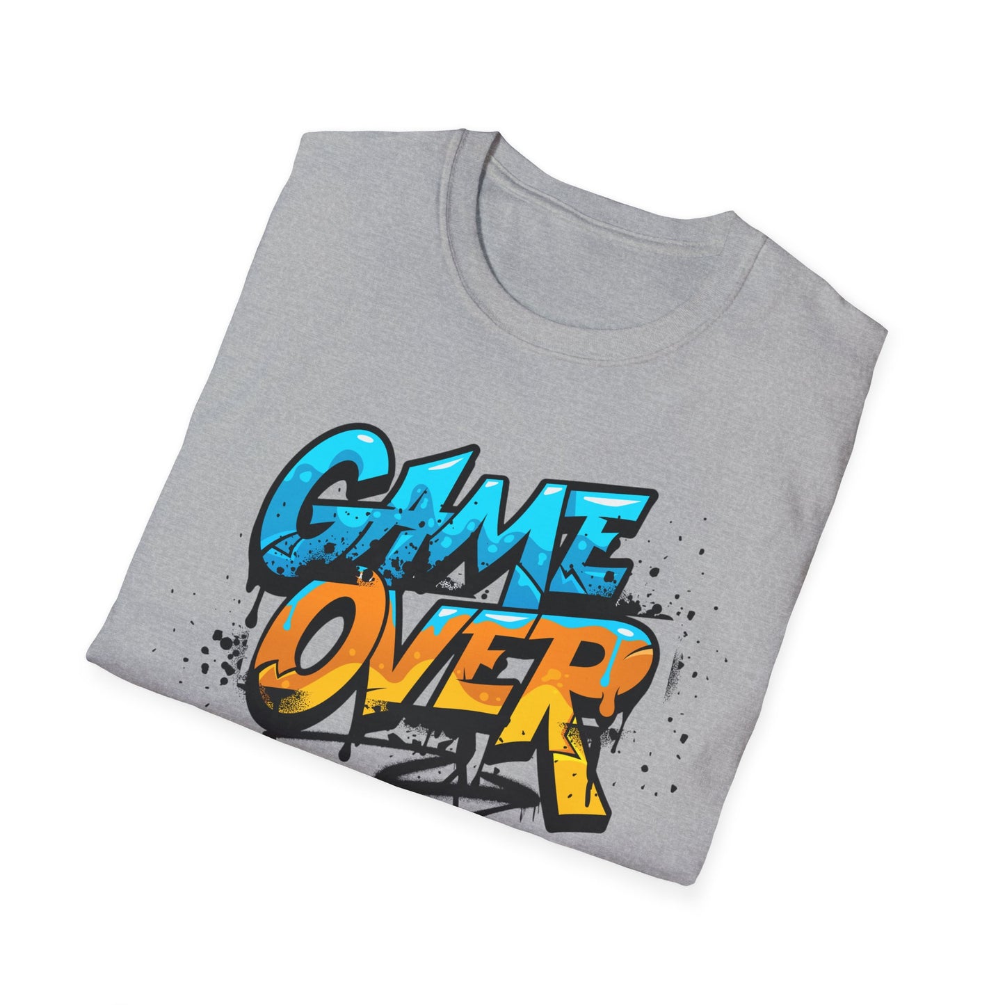 Unisex Softstyle T-Shirt - Gaming Game Over