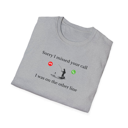 Unisex Softstyle T-Shirt - I was on the other line