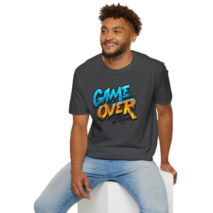 Unisex Softstyle T-Shirt - Gaming Game Over