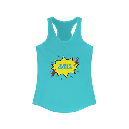 Super Mommy Racerback Tank - Women's Workout Top