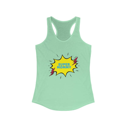 Super Mommy Racerback Tank - Women's Workout Top