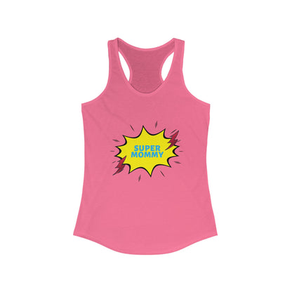 Super Mommy Racerback Tank - Women's Workout Top