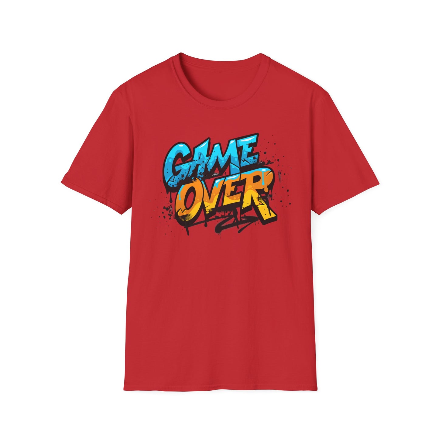 Unisex Softstyle T-Shirt - Gaming Game Over