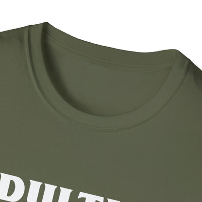 Adulting wouldn't rec Five Star Reviews Unisex Softstyle T-Shirt, Motivational Tee, Gift for Him/Her, Casual Everyday Wear, Unique Graphic Shirt, Birthday Present