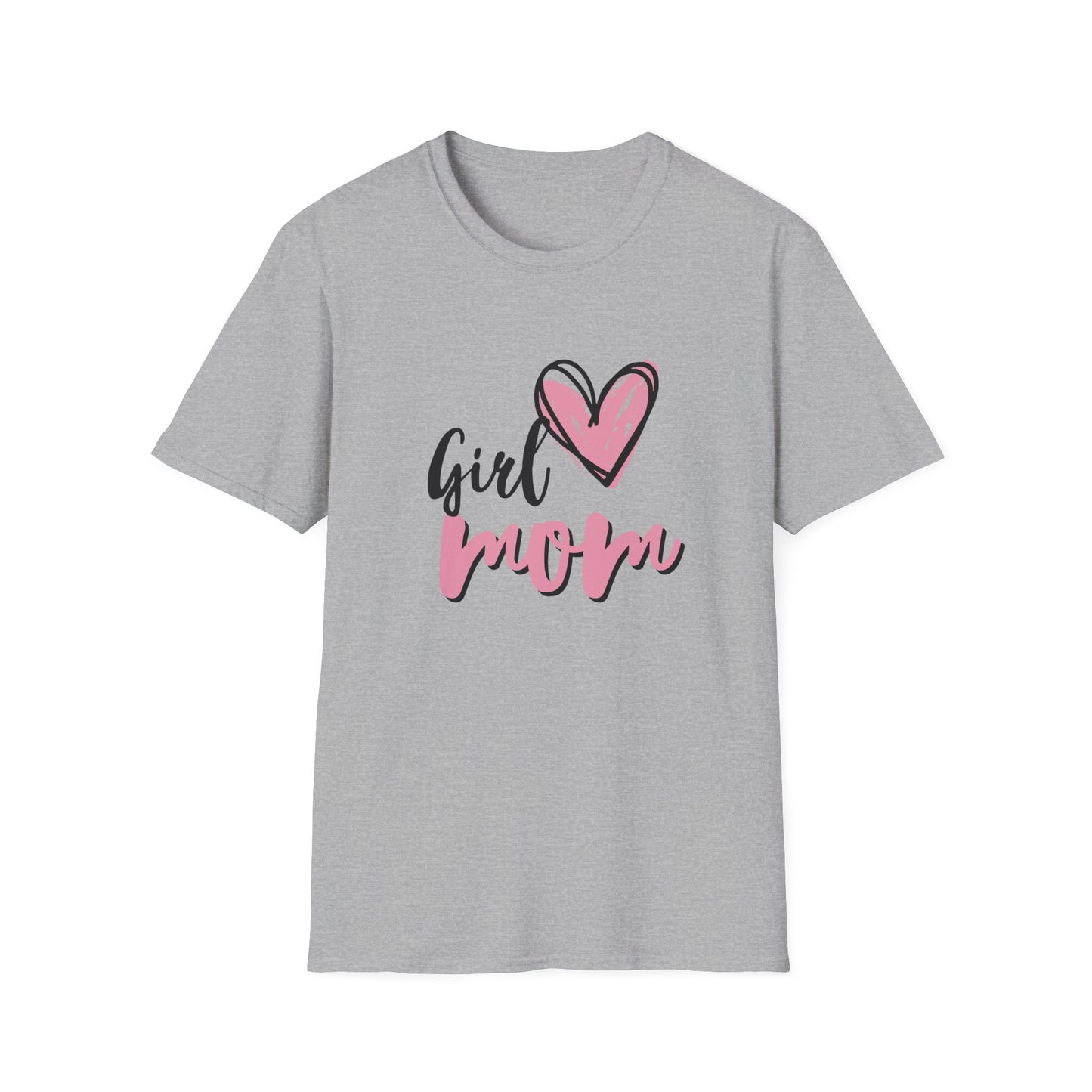 Girl Love Mom T-Shirt | Unisex Softstyle Tee for Mother's Day