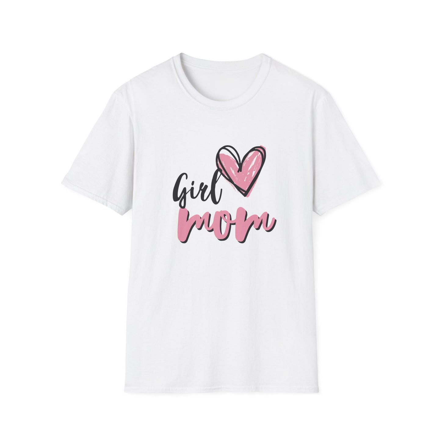 Girl Love Mom T-Shirt | Unisex Softstyle Tee for Mother's Day