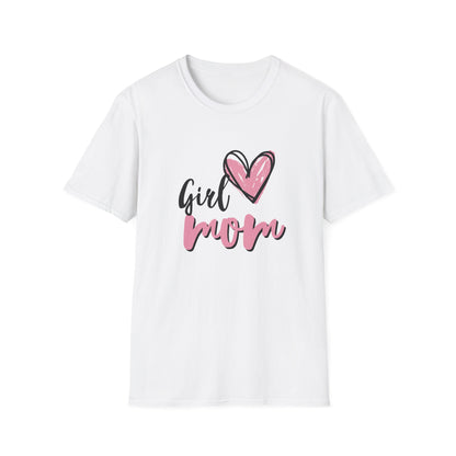 Girl Love Mom T-Shirt | Unisex Softstyle Tee for Mother's Day