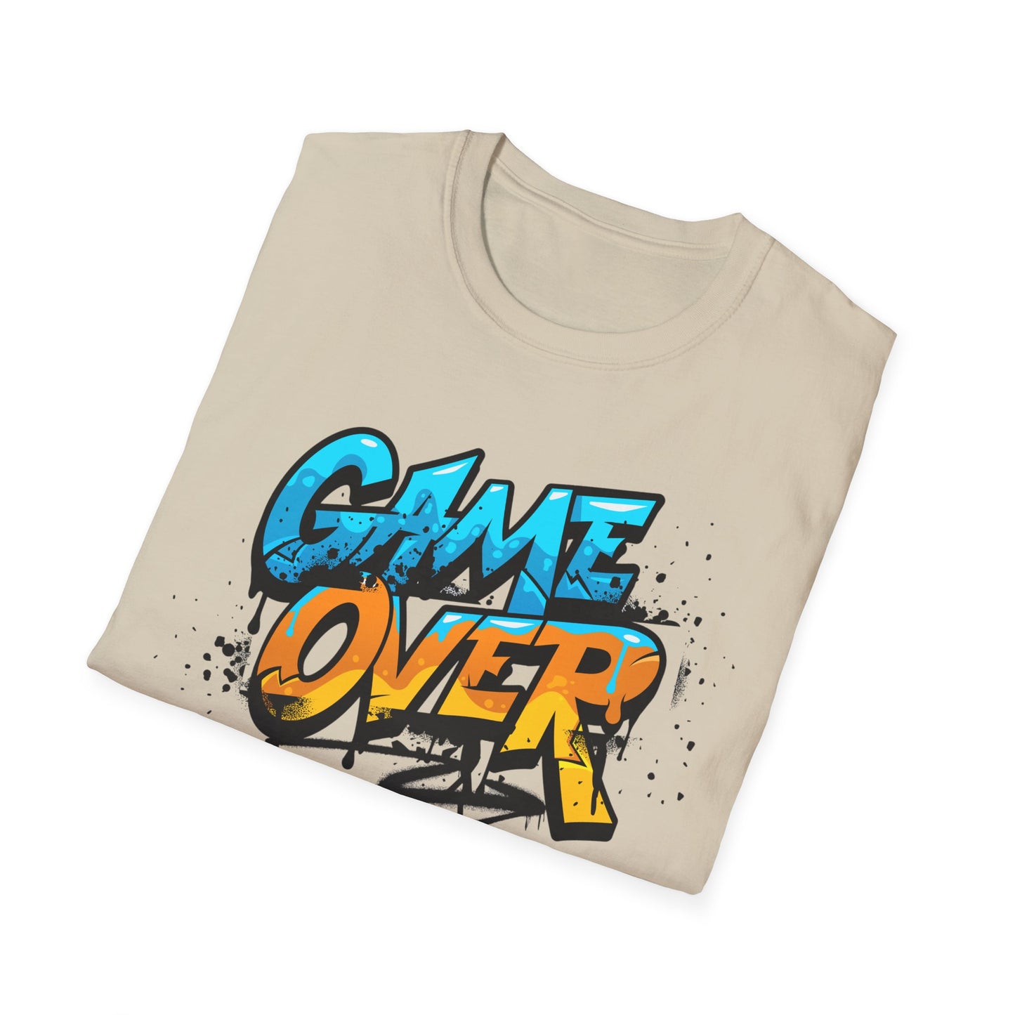 Unisex Softstyle T-Shirt - Gaming Game Over