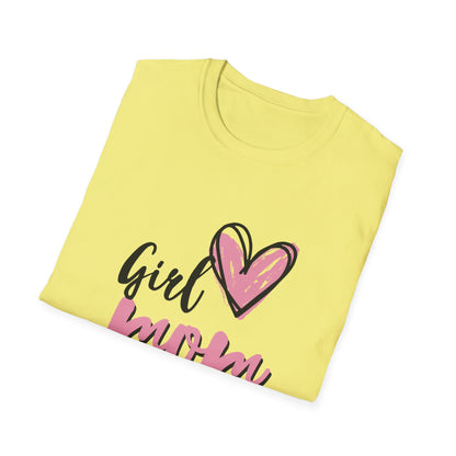 Girl Love Mom T-Shirt | Unisex Softstyle Tee for Mother's Day