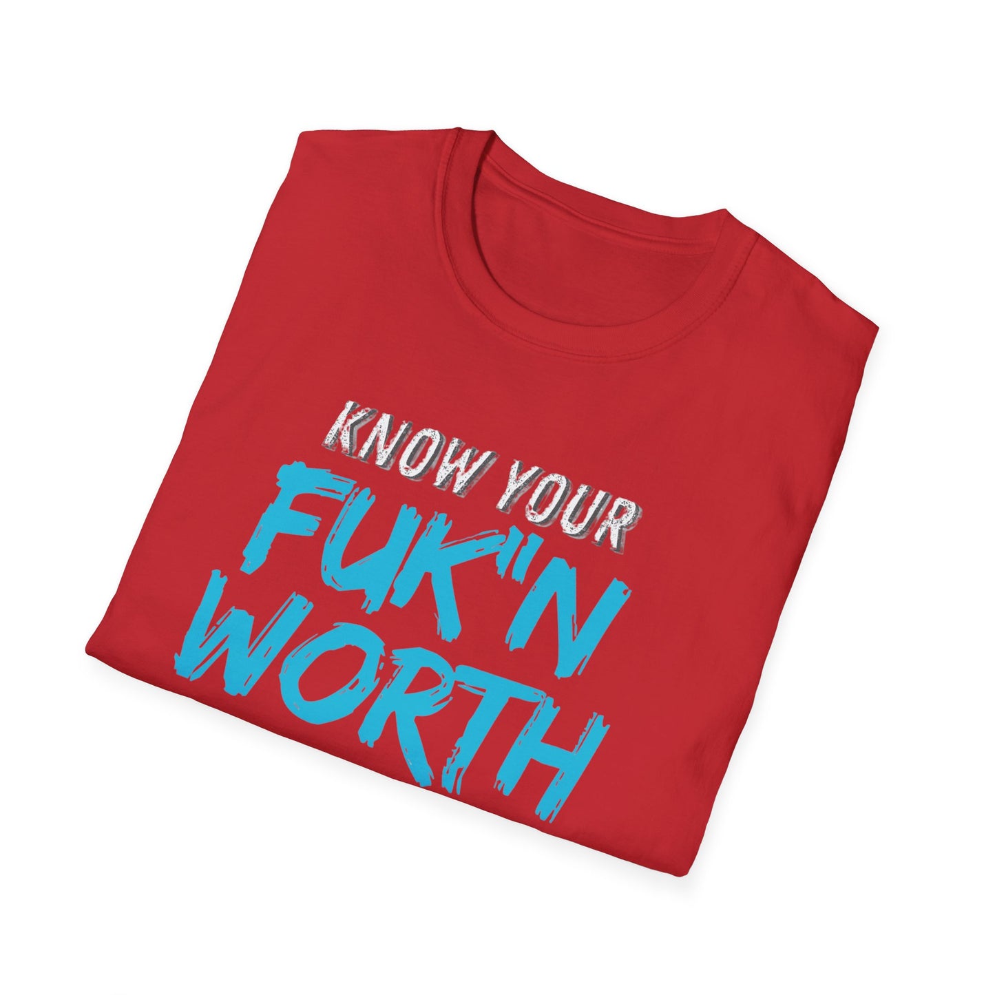 Your Worth Empowering Statement Tee, Know Your Worth Shirt, Inspirational Graphic T-Shirt, Motivational Casual Wear, Gifts for Friends, Unisex [...]