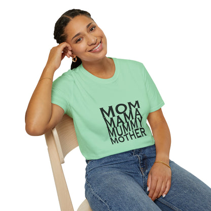 Mom-Inspired Unisex Softstyle T-Shirt | Perfect Gift for Mothers