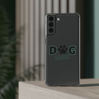 Dog Mom Clear Phone Case - Perfect Gift for Pet Lovers