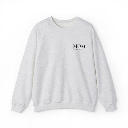 Mom Life Crewneck Sweatshirt - Cozy Unisex Pullover for Mother's Day