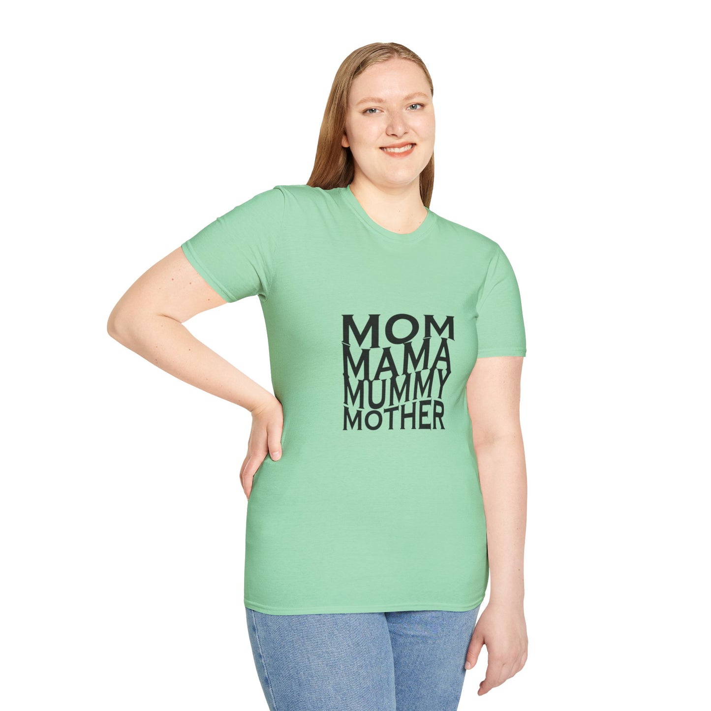 Mom-Inspired Unisex Softstyle T-Shirt | Perfect Gift for Mothers