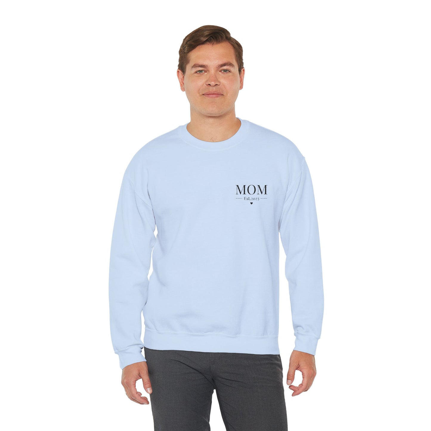 Mom Life Crewneck Sweatshirt - Cozy Unisex Pullover for Mother's Day