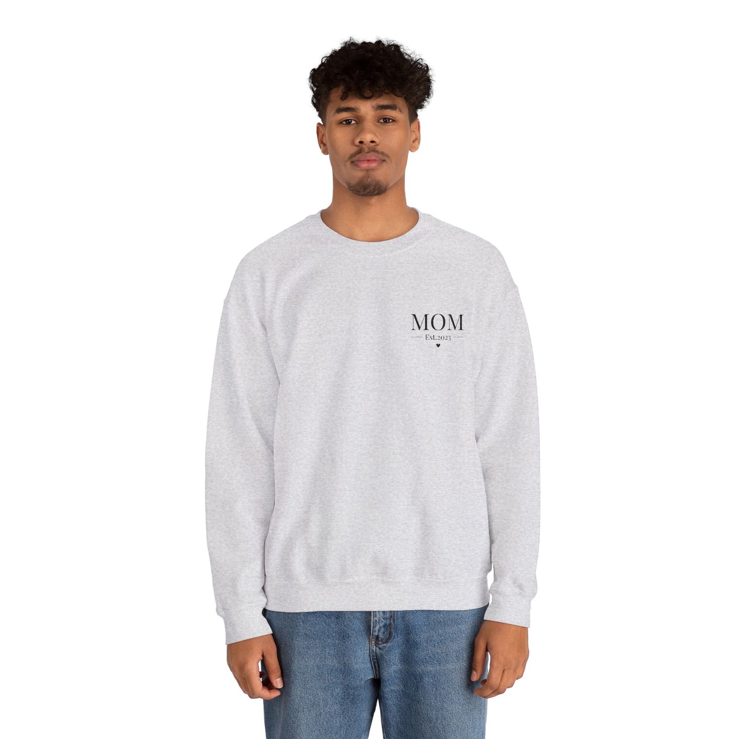 Mom Life Crewneck Sweatshirt - Cozy Unisex Pullover for Mother's Day