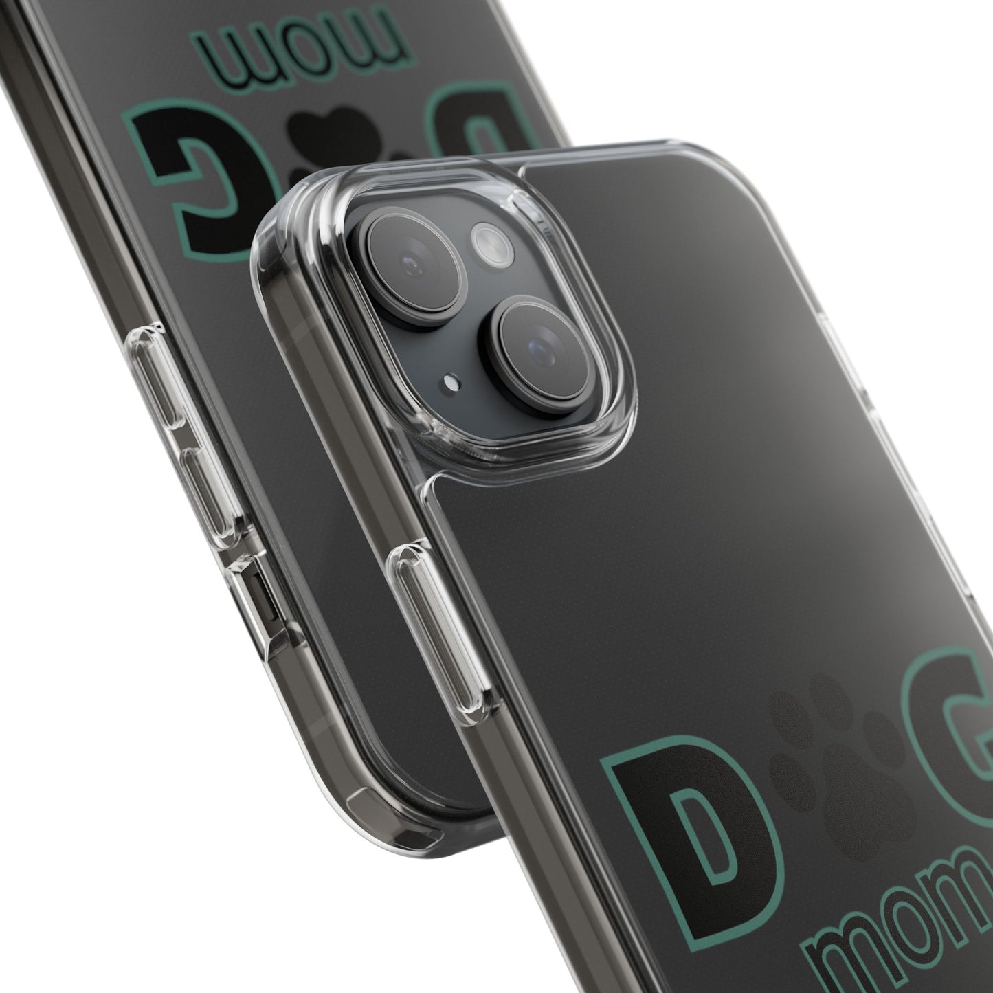 Dog Mom Clear Phone Case - Perfect Gift for Pet Lovers