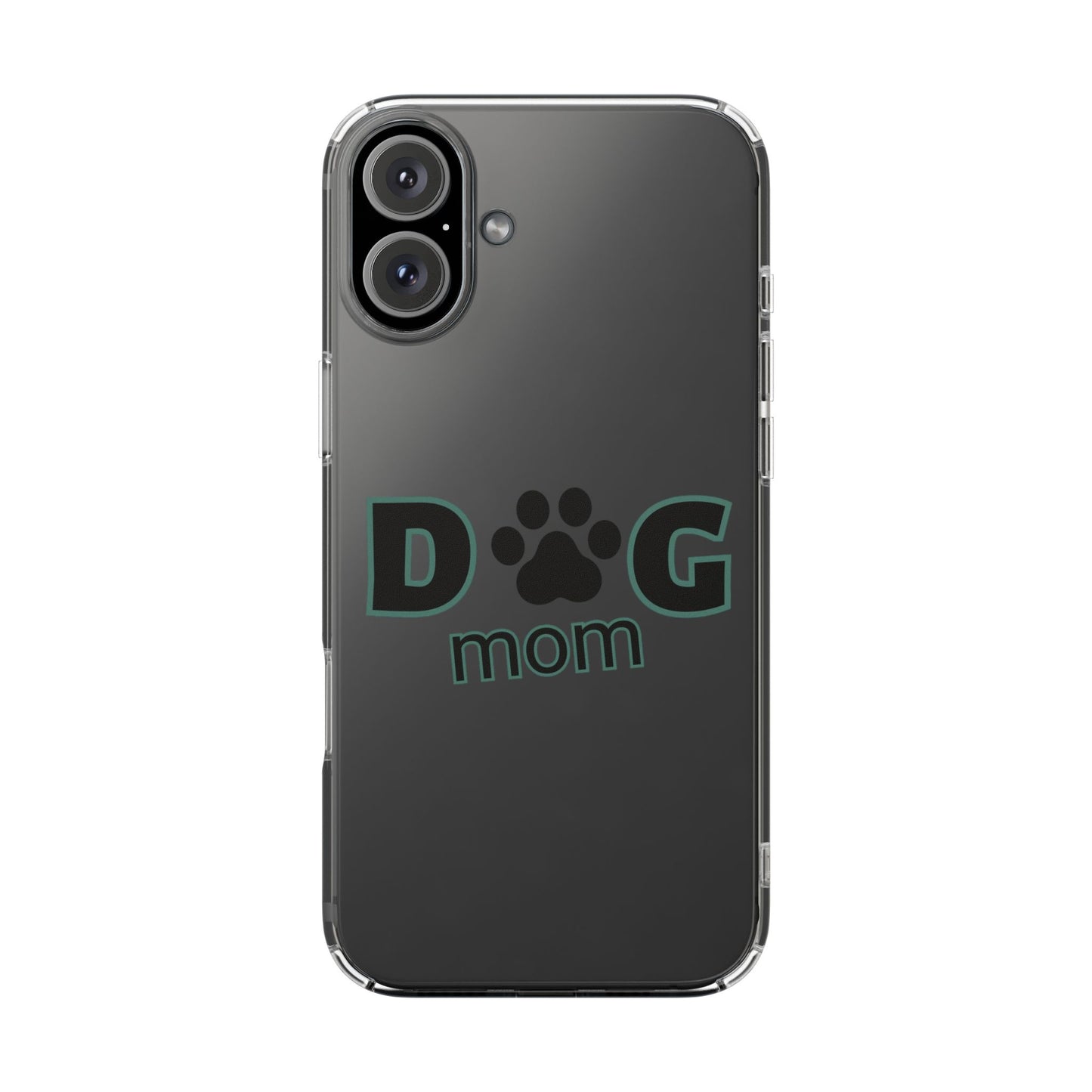 Dog Mom Clear Phone Case - Perfect Gift for Pet Lovers