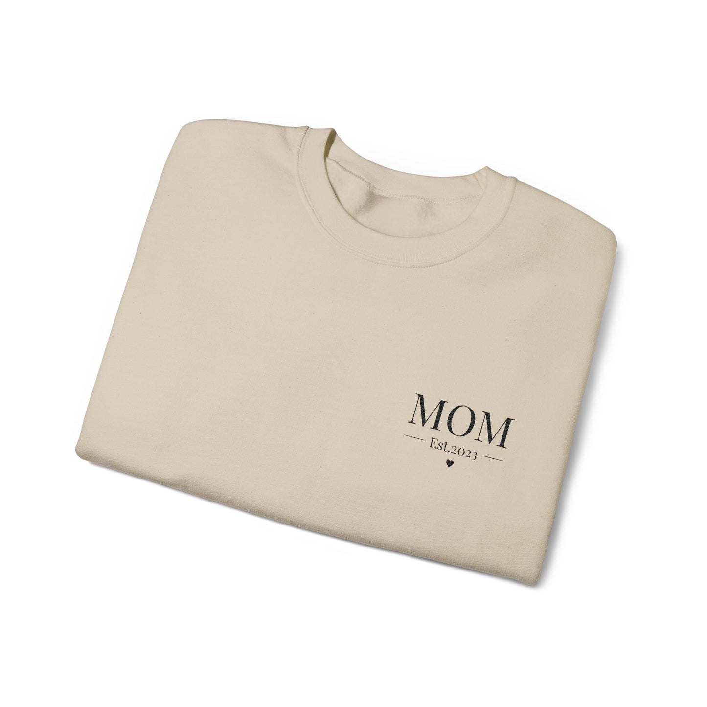 Mom Life Crewneck Sweatshirt - Cozy Unisex Pullover for Mother's Day