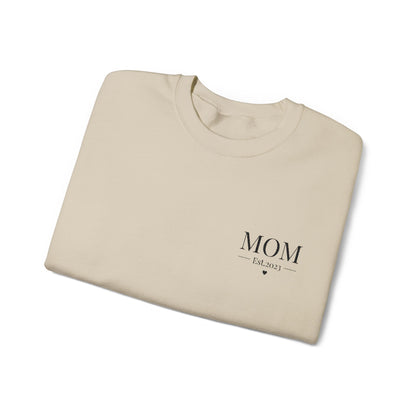 Mom Life Crewneck Sweatshirt - Cozy Unisex Pullover for Mother's Day