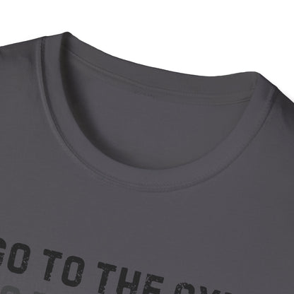 Go to the Gym Motivation Unisex T-Shirt, Workout Tee, Fitness Apparel, Exercise Shirt, Gift for Gym Lovers, Casual Wear