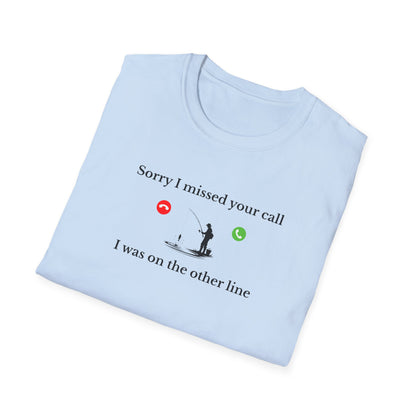 Unisex Softstyle T-Shirt - I was on the other line
