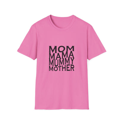 Mom-Inspired Unisex Softstyle T-Shirt | Perfect Gift for Mothers