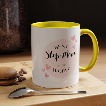 Best Step Mom Coffee Mug – Heartfelt Gift for Mother's Day & Special Occasions