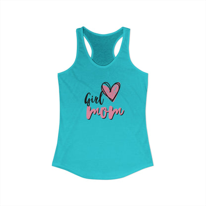 Women's Ideal Racerback Tank Girl Mom