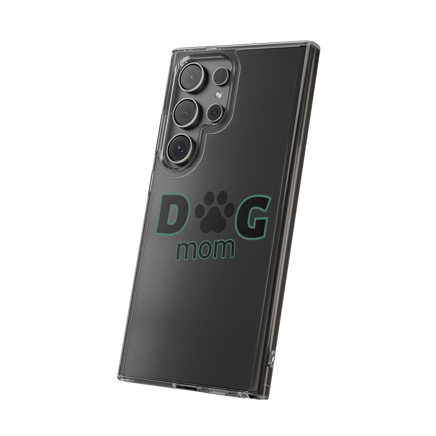 Dog Mom Clear Phone Case - Perfect Gift for Pet Lovers