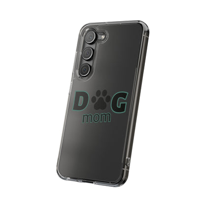 Dog Mom Clear Phone Case - Perfect Gift for Pet Lovers
