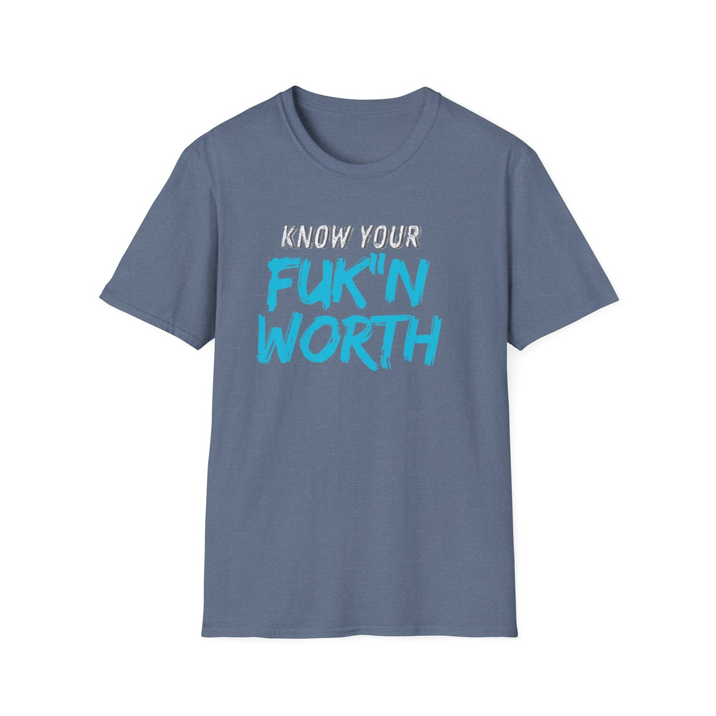 Your Worth Empowering Statement Tee, Know Your Worth Shirt, Inspirational Graphic T-Shirt, Motivational Casual Wear, Gifts for Friends, Unisex [...]