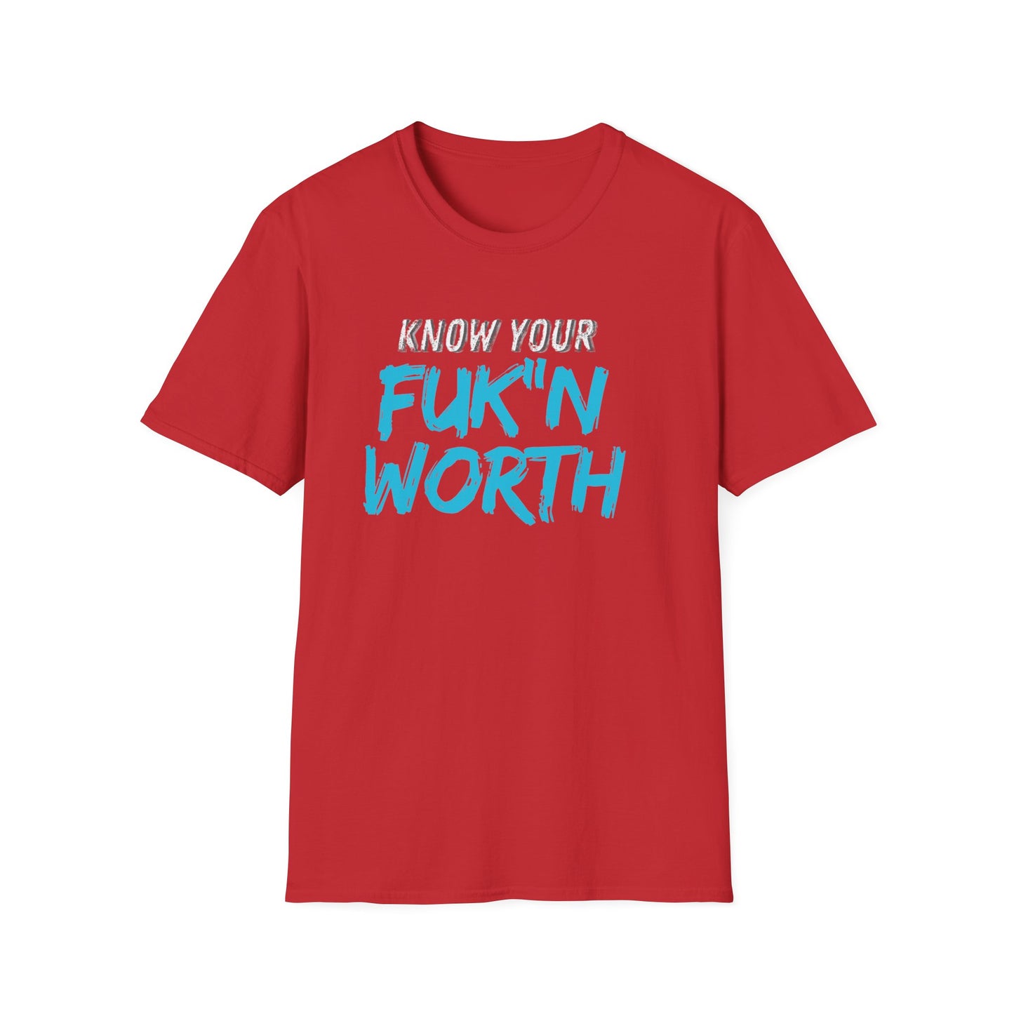 Your Worth Empowering Statement Tee, Know Your Worth Shirt, Inspirational Graphic T-Shirt, Motivational Casual Wear, Gifts for Friends, Unisex [...]