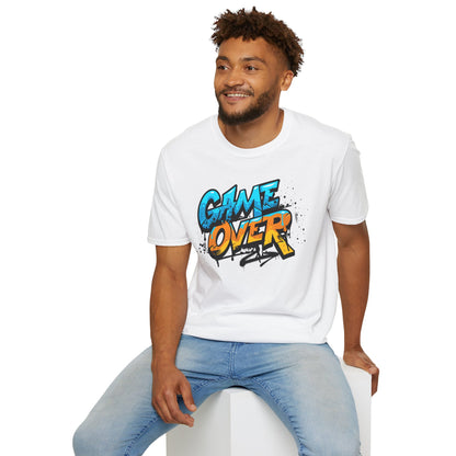Unisex Softstyle T-Shirt - Gaming Game Over