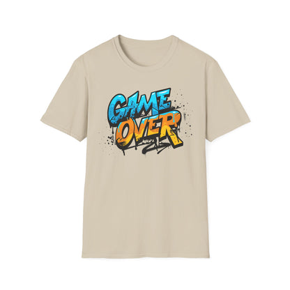Unisex Softstyle T-Shirt - Gaming Game Over