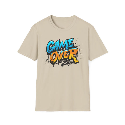 Unisex Softstyle T-Shirt - Gaming Game Over